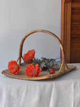 Load image into Gallery viewer, Vintage Wicker Gardening Basket