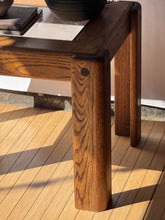 Load image into Gallery viewer, Vintage Chunky Oak End Table