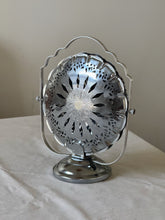 Load image into Gallery viewer, Vintage Aluminum Chrome Tiered Foldable Serving Tray