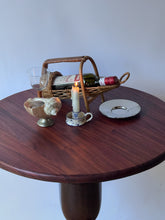 Load image into Gallery viewer, Antique Solid Mahogany Pedestal Bistro Table