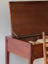 Load image into Gallery viewer, Vintage MCM Desk w/ Opening Top