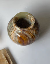 Load image into Gallery viewer, Vintage Onyx Box &amp; Small Vase