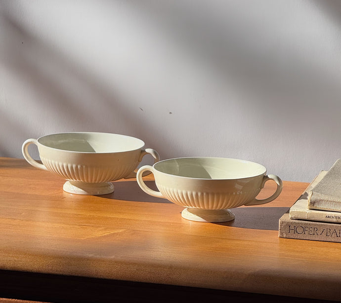 Vintage Wedgwood Handled Ceramic Bowls
