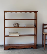 Load image into Gallery viewer, Vintage Scalloped Bookshelf