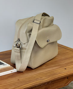 Vintage Vinyl Sandy Beige Weekender