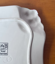 Load image into Gallery viewer, Dept. 56 ‘Life is a Bowl of Cherries’ Ceramic Plates (2)