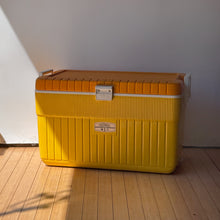Load image into Gallery viewer, Vintage 1970's Yellow Thermos Cooler