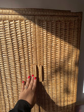 Load image into Gallery viewer, Vintage Wicker Wall Cabinet