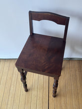 Load image into Gallery viewer, Vintage Children’s Wooden Primitive  Chair/Plantstand