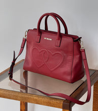 Load image into Gallery viewer, Love Moschino Double Hearts Handbag