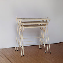 Load image into Gallery viewer, Vintage MCM Salterini Nesting Tables- Set of 3
