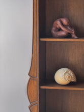 Load image into Gallery viewer, Tall Antique Ornate Wooden Shelf
