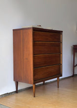 Load image into Gallery viewer, Mid Century Modern Bassett Highboy Dresser