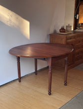 Load image into Gallery viewer, Antique Wooden Dining Table w/ Leaves