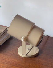 Load image into Gallery viewer, Vintage Beige Enamel Spotlight Lamp