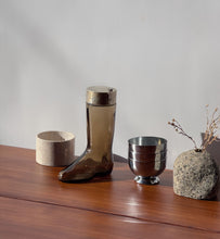 Load image into Gallery viewer, Vintage Glass Boot Shelfie Decor