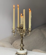 Load image into Gallery viewer, Antique Marble Candelabra