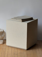 Load image into Gallery viewer, Modern Textured Pedestal/Side Table