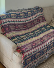 Load image into Gallery viewer, Antique handmade Swedish Baby Blanket