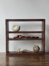 Load image into Gallery viewer, Vintage Rustic Wooden Trinket Shelf