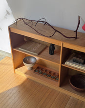 Load image into Gallery viewer, Vintage Danish Blonde Oak Shelf