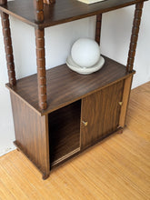 Load image into Gallery viewer, Vintage MCM Spindle Shelf