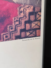 Load image into Gallery viewer, Vintage 80’s Frida Kahlo Poster “Pensado en la Muerte”