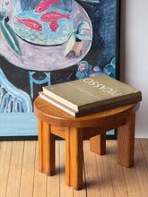Load image into Gallery viewer, Vintage Small Oak Stool
