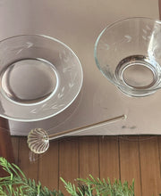 Load image into Gallery viewer, Vintage Crystal Condiment Bowl Set