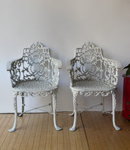 Load image into Gallery viewer, Antique Cast Iron Chairs