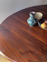 Load image into Gallery viewer, Antique Wooden Dining Table w/ Leaves