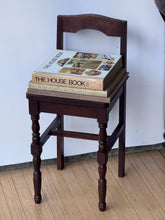 Load image into Gallery viewer, Vintage Children’s Wooden Primitive  Chair/Plantstand