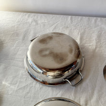 Load image into Gallery viewer, Vintage Silver Casserole Dish with Handles