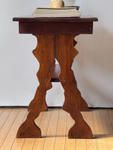 Load image into Gallery viewer, Antique Folk Wooden Side Table