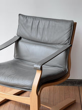 Load image into Gallery viewer, 1970&#39;s Ake Fribytter for Nelo Leather Chair