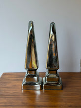 Load image into Gallery viewer, Ceramic Mirrored Vintage Obelisk- Priced Individually