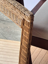 Load image into Gallery viewer, Vintage Wicker Mirror