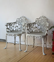 Load image into Gallery viewer, Antique Cast Iron Chairs