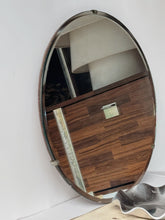 Load image into Gallery viewer, Antique Beveled Round Mirror