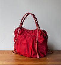 Load image into Gallery viewer, MZ Wallace Bedford Red Nylon NY Tote
