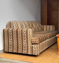 Load image into Gallery viewer, 1970&#39;s Patterned Bohemian Sofa