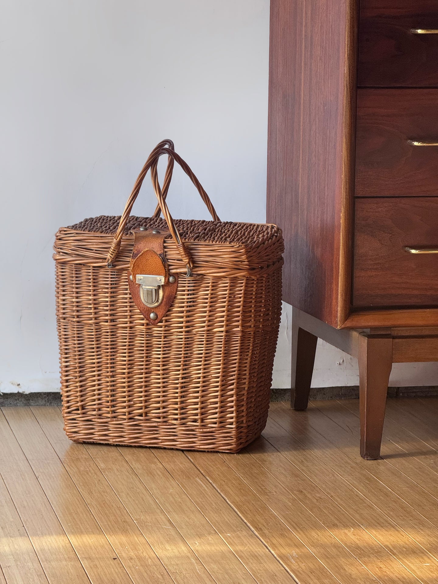 Antique Wicker Basket