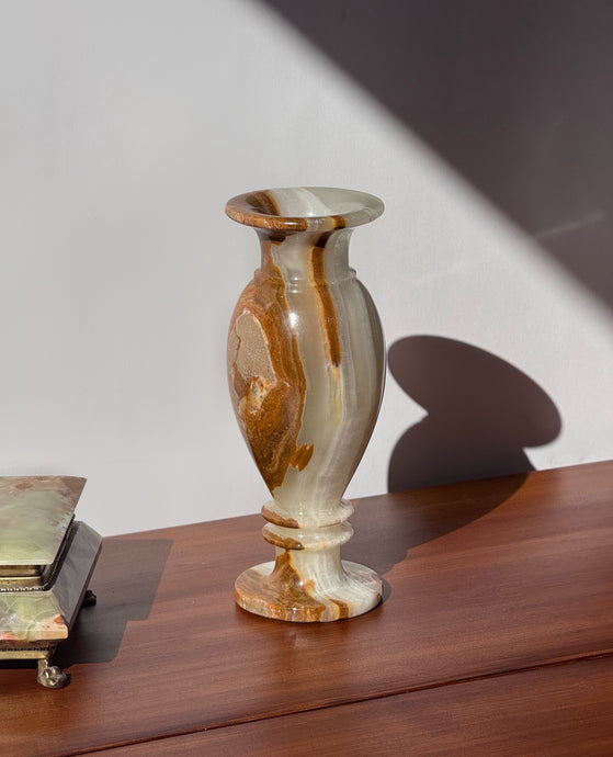 Vintage Onyx Vase