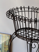 Load image into Gallery viewer, Antique Wrought Iron Planter