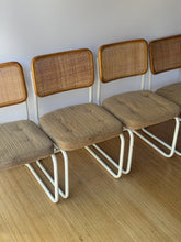 Load image into Gallery viewer, Set of 4 1970&#39;s Cantilever Cane Dining Chairs