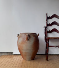 Load image into Gallery viewer, XL Antique Spanish Ceramic Olive Pot w/ Handles