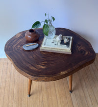 Load image into Gallery viewer, Vintage MCM Live Edge Coffee Table