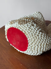 Load image into Gallery viewer, Vintage Swan Shell Planter Folk Art