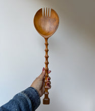 Load image into Gallery viewer, Antique Decorative Wooden Spoon
