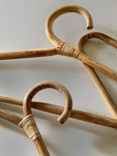 Load image into Gallery viewer, Set of 3 Vintage Rattan Hangers